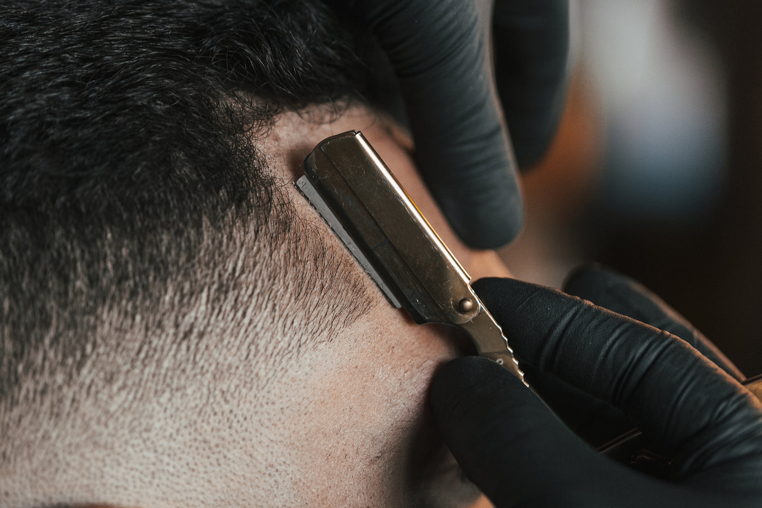Number 3 haircut uses a number 3 guard to cut ⅜ of an inch of hair. The most popular clipper size to cut a fade or buzz cut. Other levels use 0, 1.5, 6, and 10 guard.